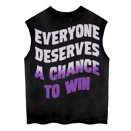 Electric King James sleeveless (T-Shirt) (TEXT)